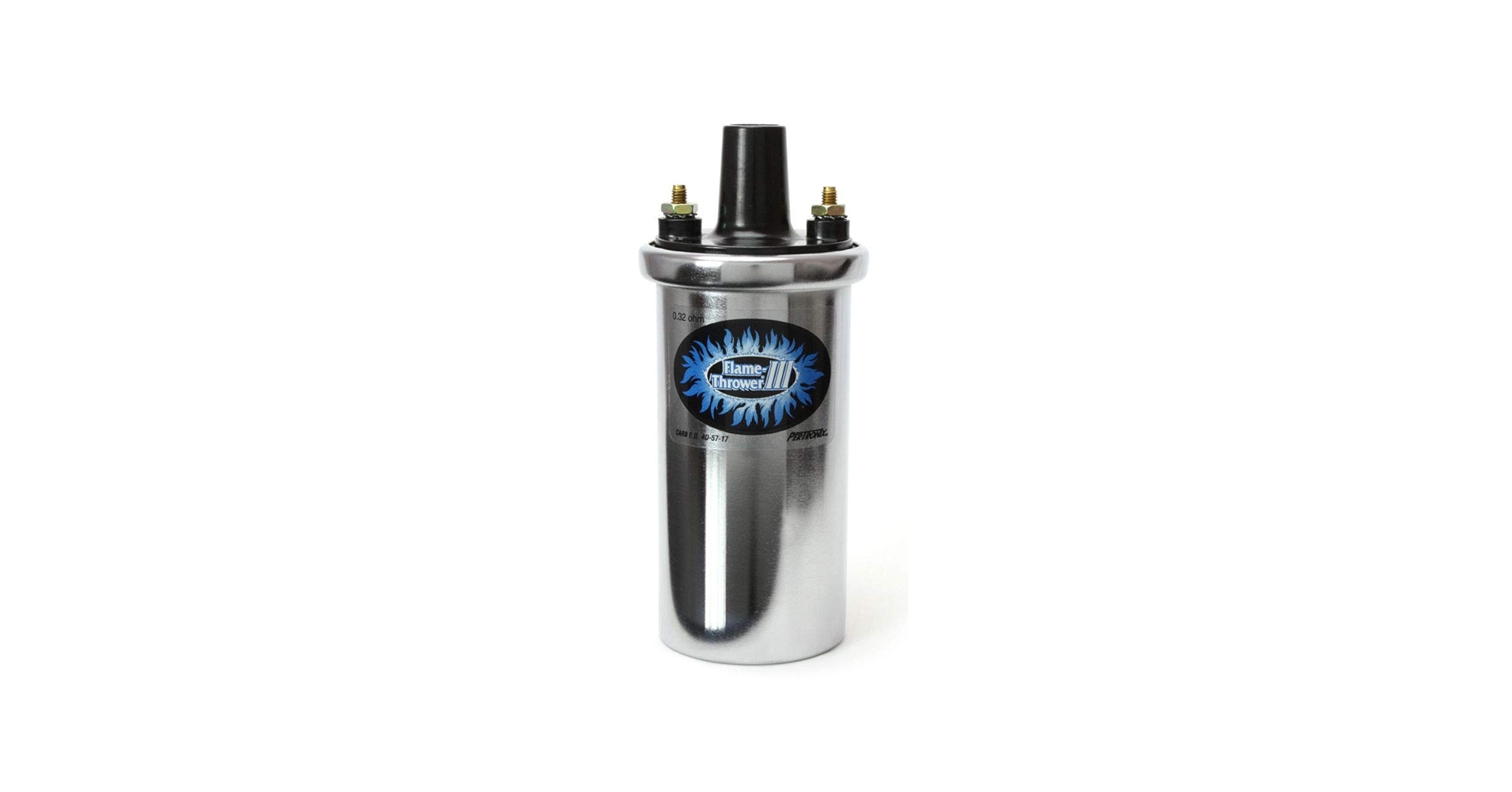 イグニションコイル　Pertronix Flame-thrower 3Ω Pertronix Flame Thrower 3.0 Ohm Black Coil (40,000 Volt